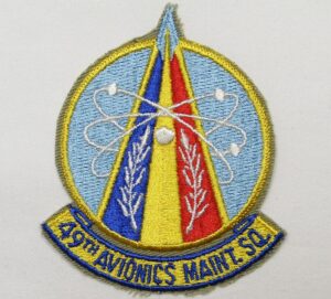49th Avionics Maintenance Squadron Patch