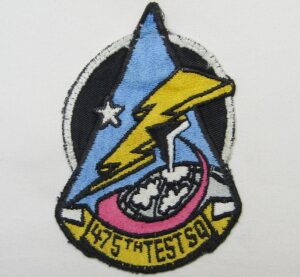 475th Test Squadron Patch