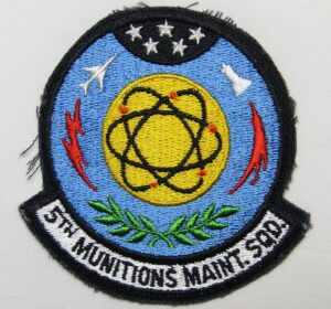 5th Munitions Maintenance Squadron Patch