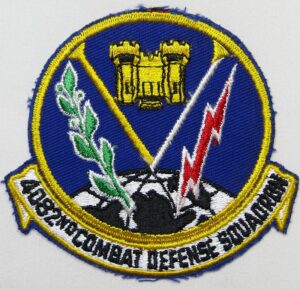 4082nd Combat Defense Squadron Patch