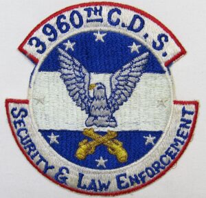 3960th Combat Defense Squadron Patch