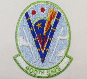400th Strategic Missile Squadron Patch