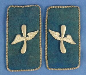 Pair DLV Deutscher LuftsportVerband Collar Tabs