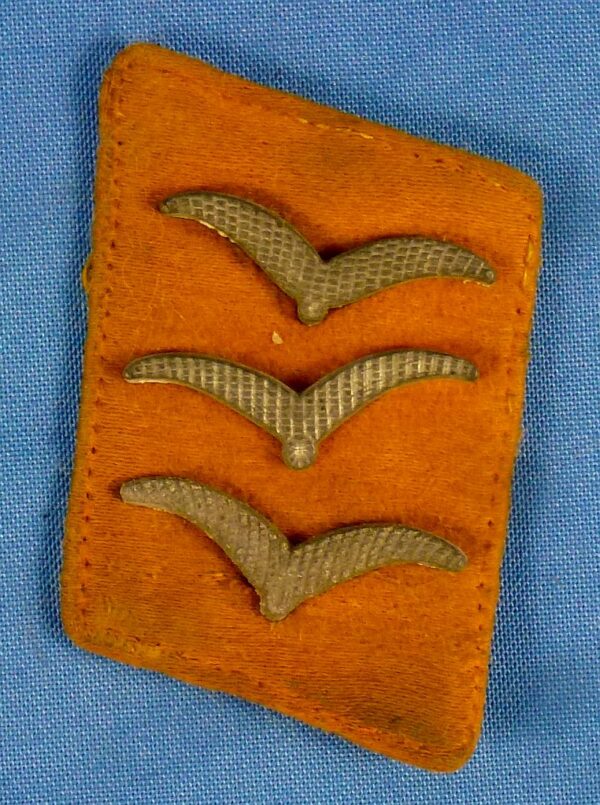 Single Luftwaffe Obergefreiter of Flight or Paratroops Collar Tab