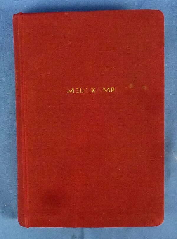 1942 Edition of Mein Kampf with G.I. Capture Annotation - Image 5