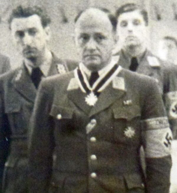 Seven Large Organization Todt Photographs Including Albert Speer and Knight's Cross of the War Merit Cross Award Ceremony - Image 6