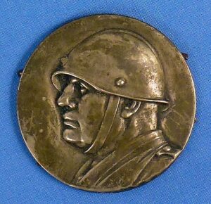 Benito Mussolini Plaque