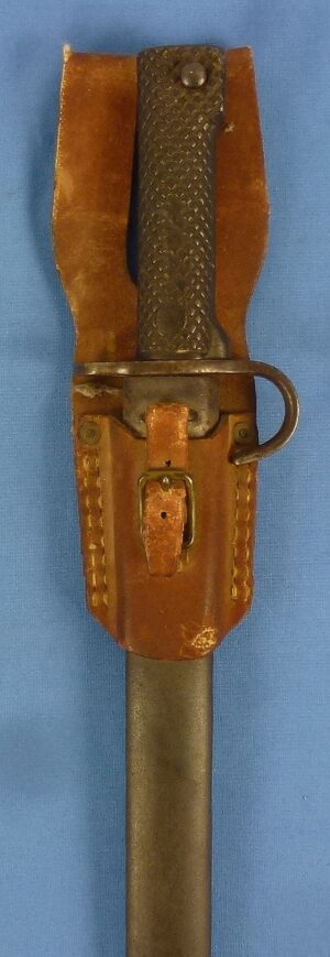World War II Japanese Training Bayonet with Rubberized Frog