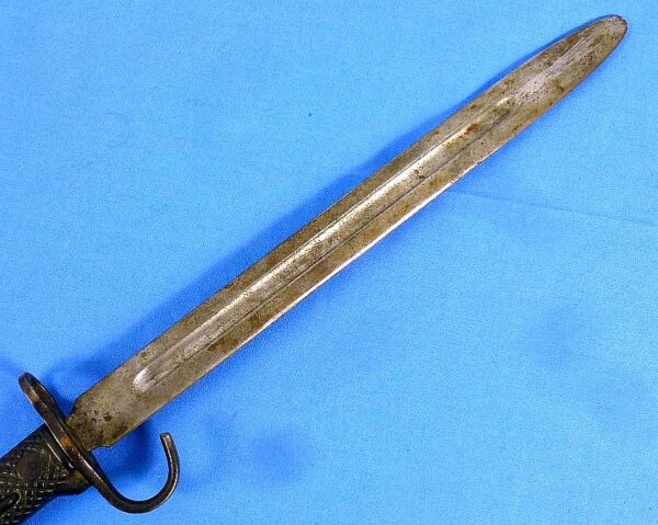 World War II Japanese Training Bayonet with Rubberized Frog - Image 4