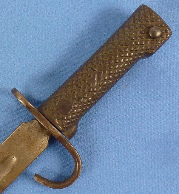 World War II Japanese Training Bayonet with Rubberized Frog - Image 6