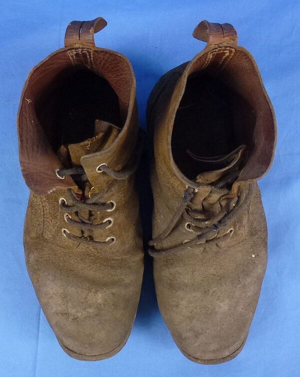 WWII Japanese Army EM/NCO Ankle Boots - Image 5