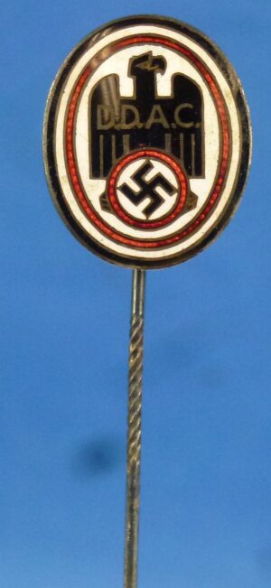 Third Reich DDAC Member Stickpin