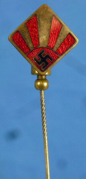 Third Reich Gymnastics Teachers Association Stickpin