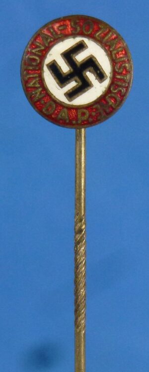 NSDAP Nazi Party Membership Badge Stickpin