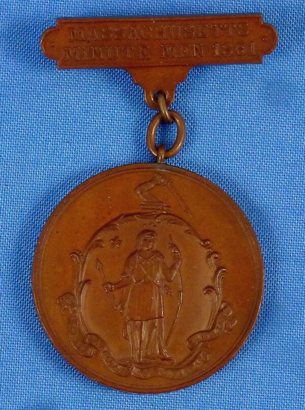 Named "Massachusetts Minute Men 1861" Medal