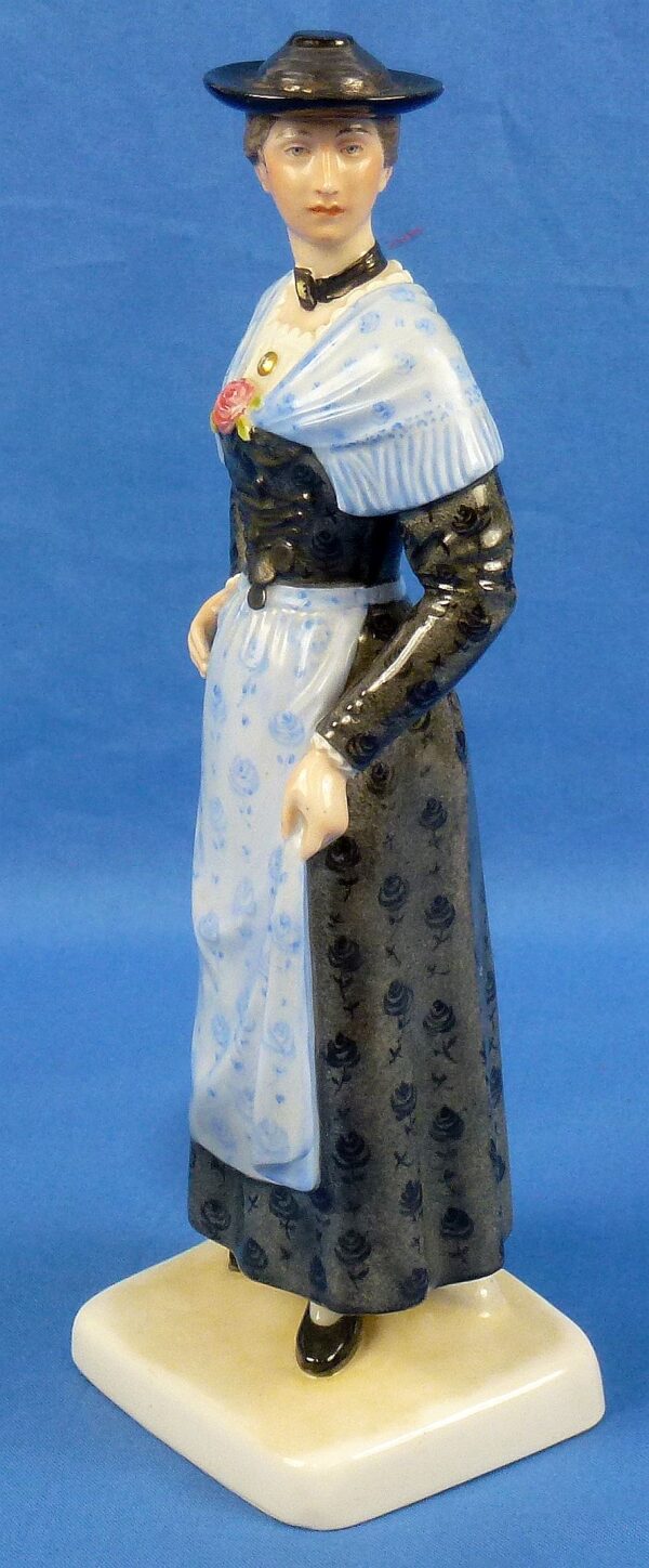 A Pair of SS Allach Porcelain "Bavarian Peasants" Figurines - Image 8