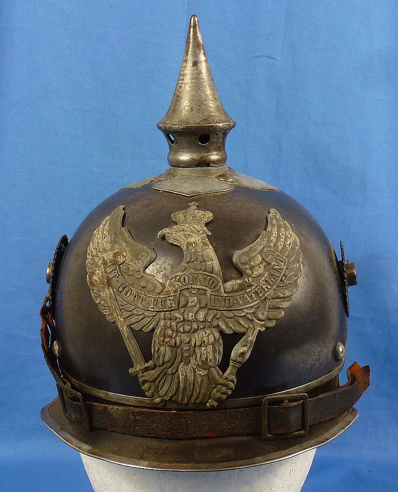 Imperial Prussian Model 1905 Jaeger Zu Pferde EM/NCO Helmet - Image 2
