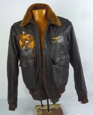 Named WWII U.S. Navy G-1 Flight Jacket of Squadron VC-11