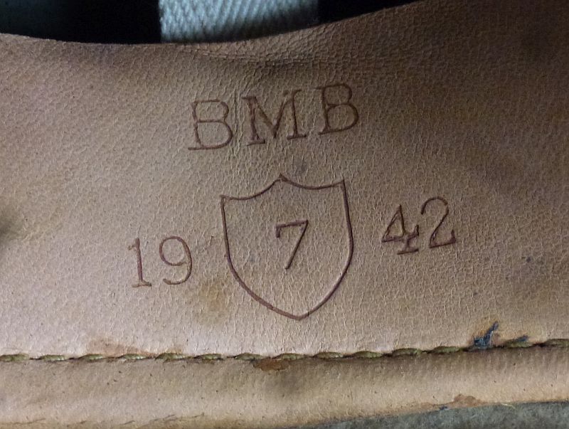 1942 Dated British MK II Dispatch Rider Helmet - Image 9