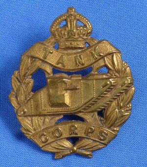 British Tank Corps Cap Badge