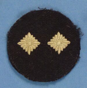 WWII Marine HJ Rank Insignia with RZM Tag