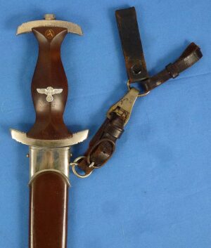 SA Service Dagger RZM M7/12 (Carl Robert Kaldenbach) with Hanger