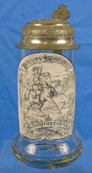 1905 Imperial German Schutztruppe Colonial Forces Beer Stein