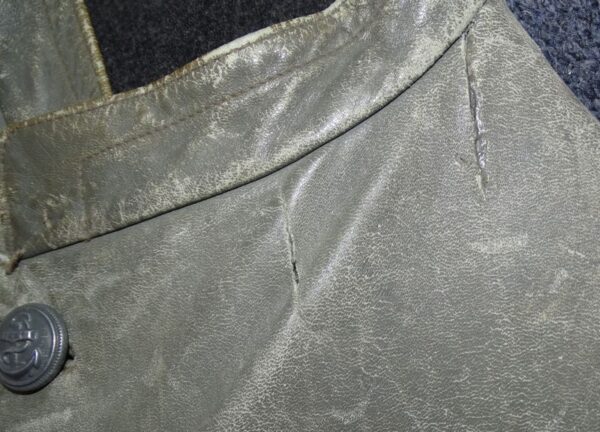Kriegsmarine Grey Leather Jacket and Trousers - Image 4