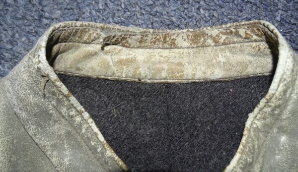 Kriegsmarine Grey Leather Jacket and Trousers - Image 5