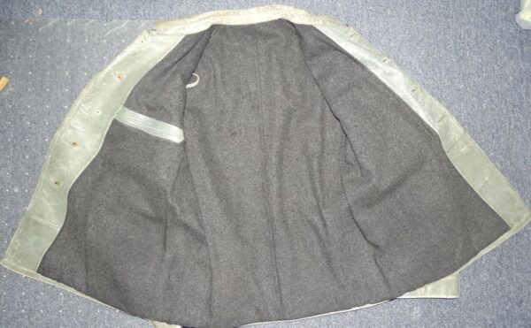 Kriegsmarine Grey Leather Jacket and Trousers - Image 6