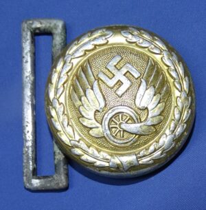 German Reichsbahn Officer's Belt Buckle by Assmann