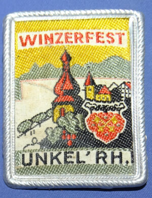 WWII German Cloth Tinnie Winzerfest