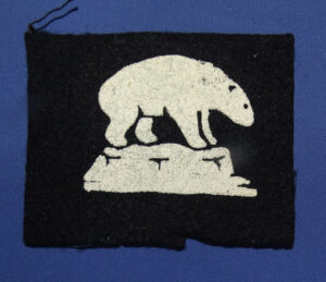 WWII Marine Corps Iceland Detachment Printed Patch