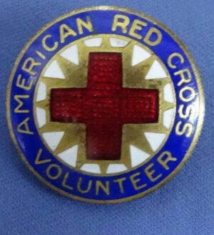 WWII American Red Cross Volunteer Pin