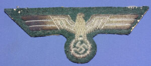 WWII German Army Officer's Bullion Breast Eagle