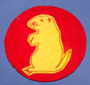 205th - 205th Infantry Regiment Felt Patch