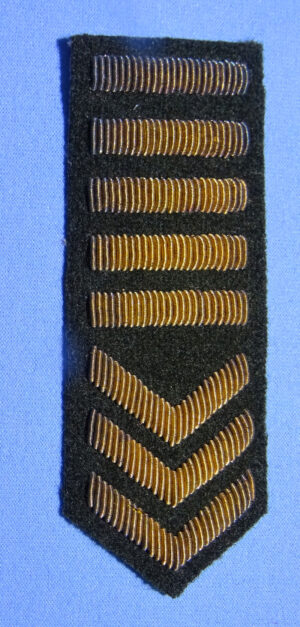 WWI Bullion Overseas Bars & Svc Chevrons Patch