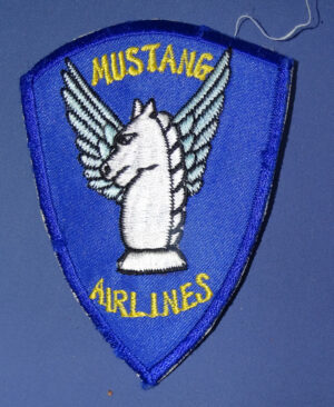 Korean Made Mustang Airlines 2nd Infantry Division Aviation Bn Patch