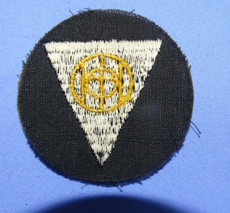 WWI 83rd Infantry Division Overseas Cap Patch – Griffin Militaria