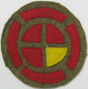 WWI 35th Division 129th Field Artillery Regiment Patch