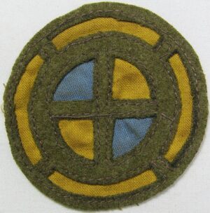 WWI 35th Division 138th Infantry Regiment Patch