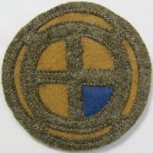 WWI 35th Division 137th Infantry Regiment Patch