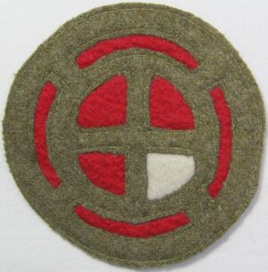 WWI 35th Division 130th Field Artillery Regiment Patch