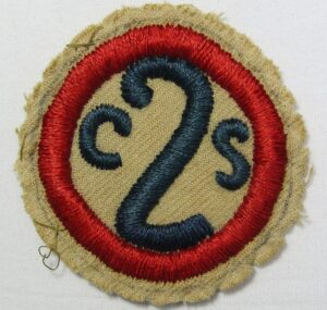 WWI 2nd Corps School Patch
