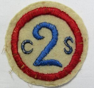 WWI 2nd Corps School Patch