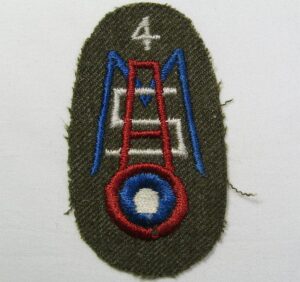 WWI 4th Air Mechanic Service Company Patch