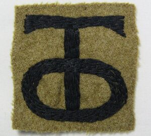 WWI 90th Infantry Division Patch
