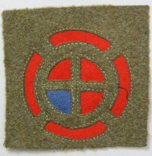 WWI 35th Division 128th Field Artillery Regiment Patch