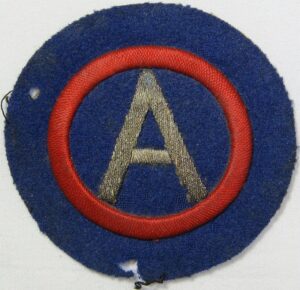 WWI 3rd Army Bullion Patch
