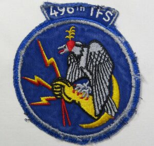 496th Tactical Fighter Squadron Patch